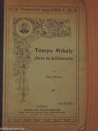 Tompa Mihály élete és költészete