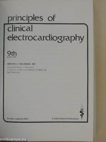 Principles of Clinical Electrocardiography