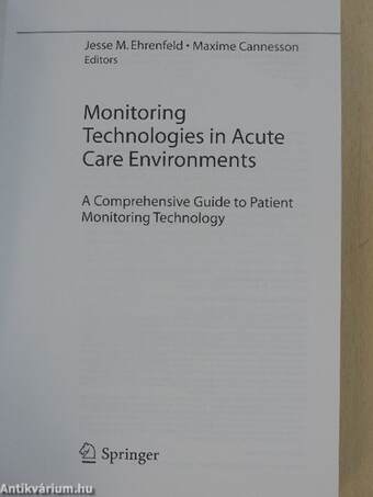 Monitoring Technologies in Acute Care Environments