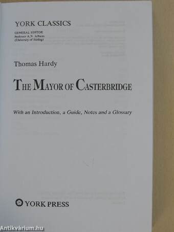 The Mayor of Casterbridge