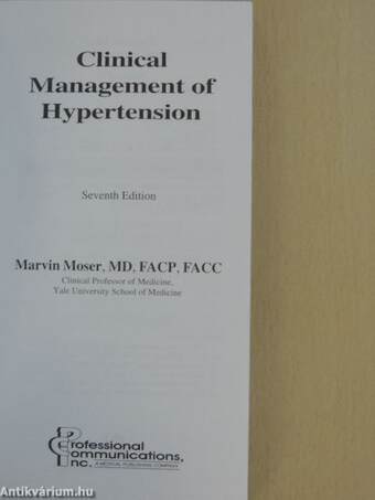 Clinical Management of Hypertension