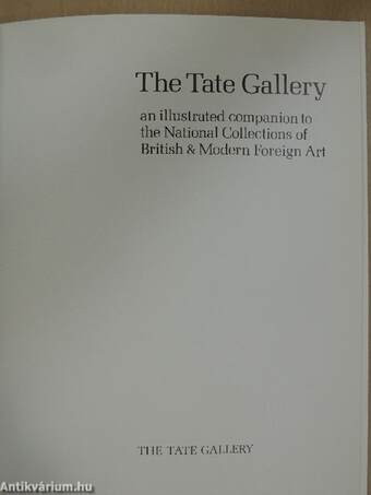 The Tate Gallery