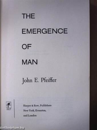 The emergence of man