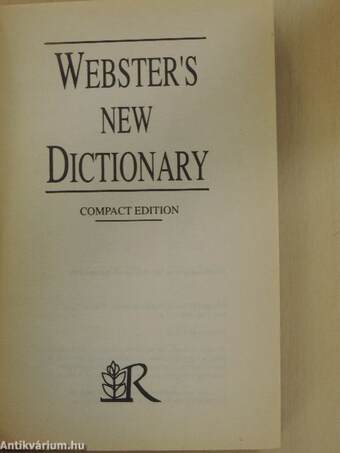 Webster's New Dictionary