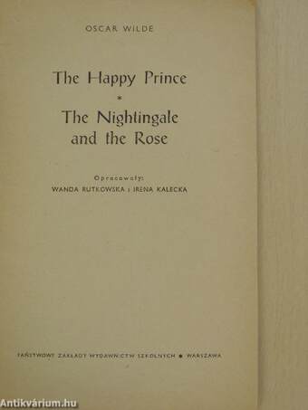 The happy prince/The nightingale and the rose