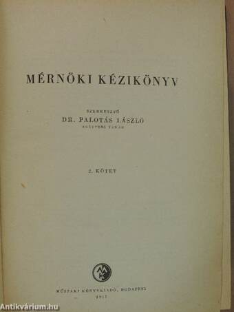 Mérnöki kézikönyv 2.