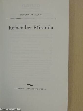 Remember Miranda