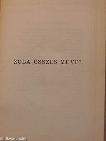 A zsákmány I-III./Elbeszélések 