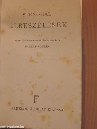 Elbeszélések