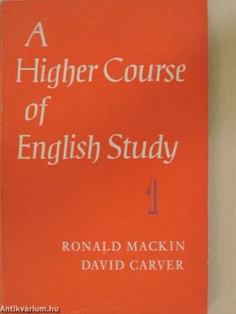 A Higher Course of English Study 1.