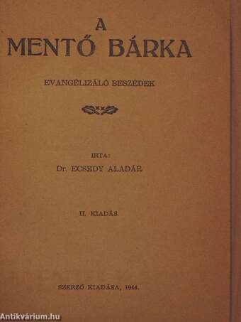 A mentő bárka