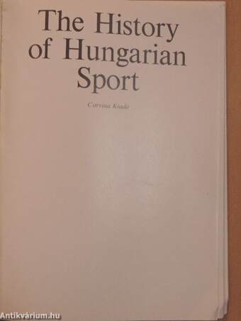 The History of Hungarian Sport