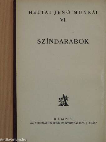 Színdarabok