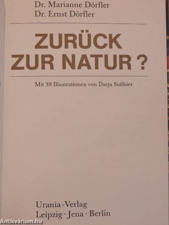 Zurück zur Natur?