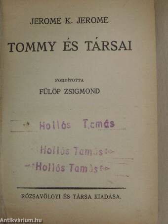 Tommy és társai