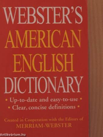 Webster's American English Dictionary