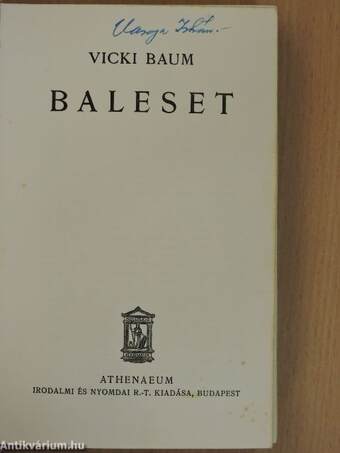 Baleset