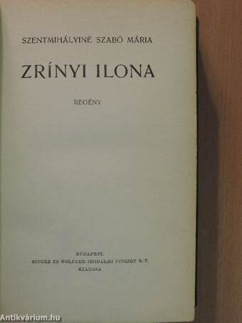 Zrínyi Ilona