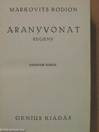 Aranyvonat