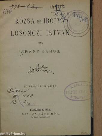 Rózsa és Ibolya/Losonczi István