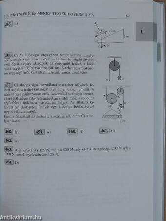 Fizika megoldások I.