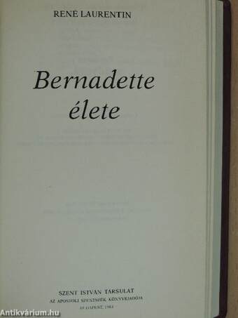 Bernadette élete/Lisieux-i Teréz