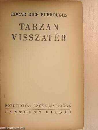 Tarzan visszatér