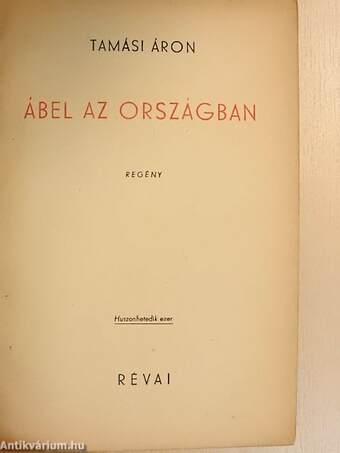 Ábel az országban