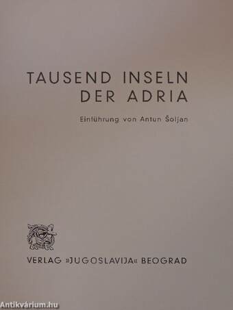 Tausend inseln der Adria