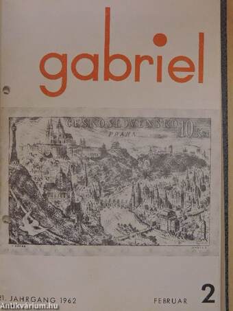 Gabriel 1962. (nem teljes évfolyam)