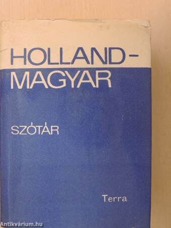 Holland-magyar szótár