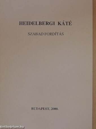 Heidelbergi Káté