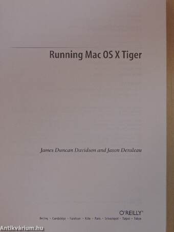 Running Mac OS X Tiger