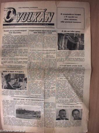 Vulkán 1955-1956. (nem teljes évfolyamok)