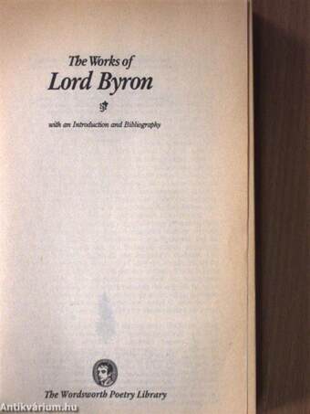 The Works of Lord Byron