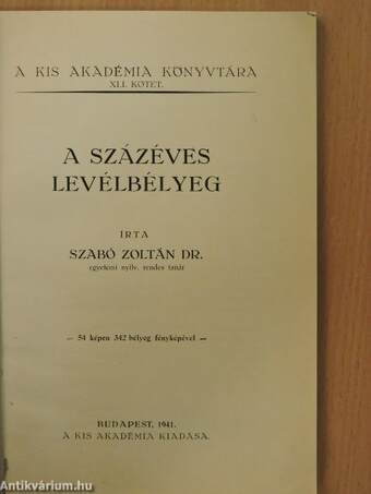 A százéves levélbélyeg