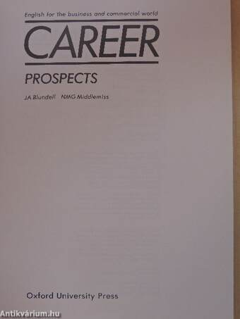 Career Prospects