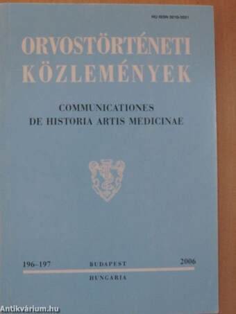 Orvostörténeti közlemények 196-197