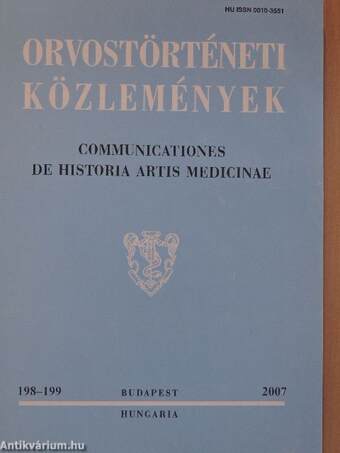 Orvostörténeti közlemények 198-199