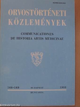Orvostörténeti közlemények 166-169