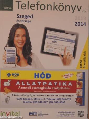 Telefonkönyv - Szeged és térsége 2013/2014