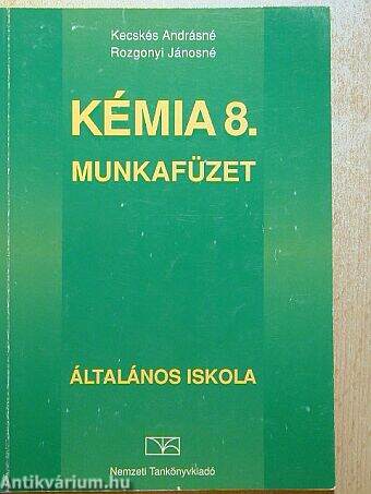 Kémia 8. - Munkafüzet