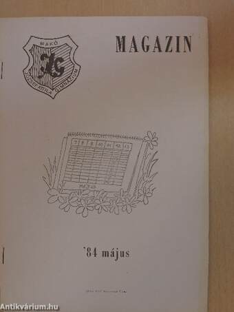József Attila Gimnázium Magazin 1984. május