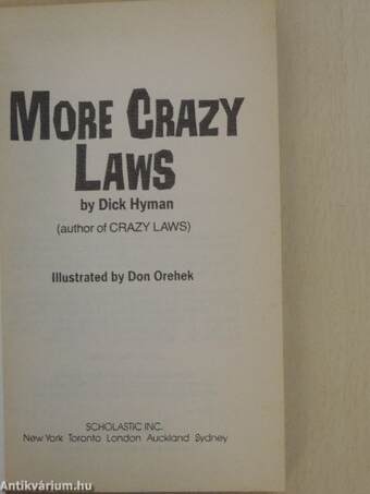 More Crazy Laws