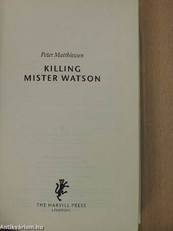 Killing Mister Watson