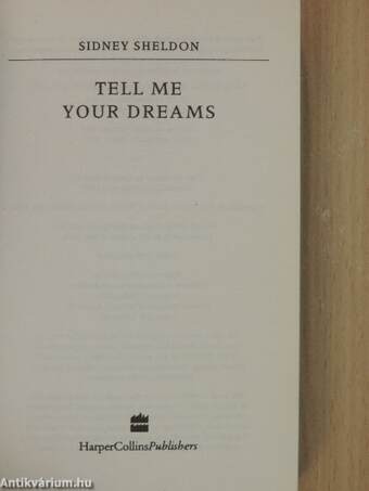 Tell me your dreams