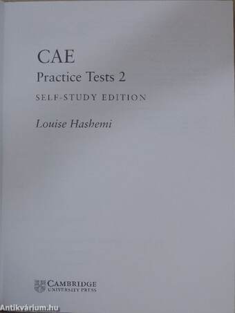 CAE Practice Tests 2