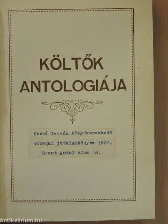 Költők antologiája