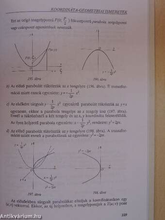 Matematikai fogalmak, tételek