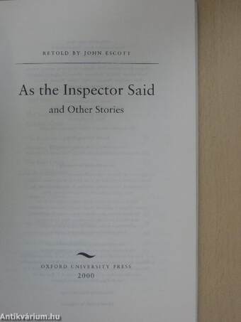 As the inspector said